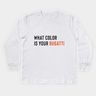 What color is your Bugatti Kids Long Sleeve T-Shirt